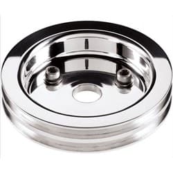 BB CHEV CRANK DOUBLE PULLEY BILLET SHORT PUMP BILLET - 83220