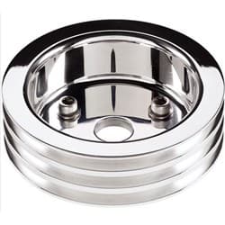 BB CHEV CRANK TRIPLE PULLEY BILLET SHORT PUMP BILLET - 83320