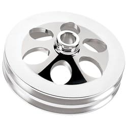 P/STEER PULLEY V BELT 2 GROOVE SAGINAW PUMP PRESS ON PULLEY BILLET - 86520