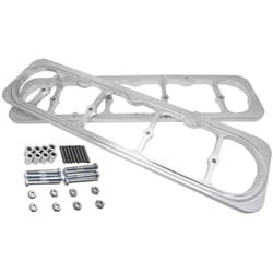 LS VALVE COVER ADAPTERS * NEW BILLET ALUM POLISHED BILLET - 95030