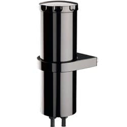 OVERFLOW  TANK BLACK 8.75" TALL BILLET - BLK77109