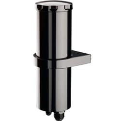 POWER STEER RESERVOIR BLACK SM WITH BRACKETS 15OZ,2-7/8OD,3 BILLET - BLK77910