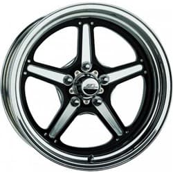 STREET LITE BLACK 15X10" 5x4.75", 4.50" BACKSPACE BILLET / BRS035106145N