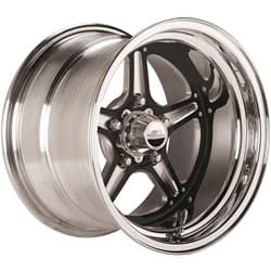 STREET LITE BLACK 15X8 3.5"  BS    5 X 4.5 BC BILLET - BRS035806535N