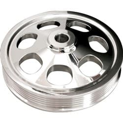 SERPENTINE POWER STEER PULLEY SAGINAW PUMP 5/8 SHAFT 1/8 KEY BILLET - FM1030PC