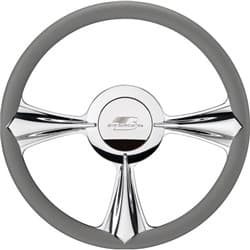 BILLET SPECIALTIES STILETTO STEERING WHEEL 14 BILLET - P30092