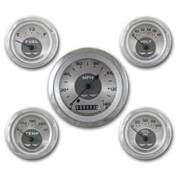CLASSIC ALL AMERICAN 5 GAUGE SET SILVERSERIES 3-3/8,2-1/8 CLASSIC - AW00SRC
