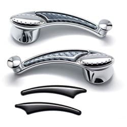 WINDOW CRANK HANDLES CHROME DR ILLED I-BEAM STYLE SQUARE SHAF CLAYTON - PT-103EF