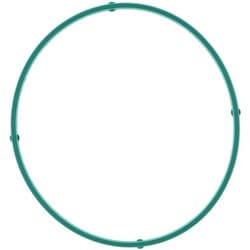 LS RUBBER MOULDED THROTTLE GASKET. LS2 LS3 LSA LS7 LS9 CLEVITE / G31963
