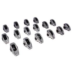 CAST ROLLER ROCKERS, SBC 1.60:1 RATIO, 7/16" STUD COMP / 17005-16