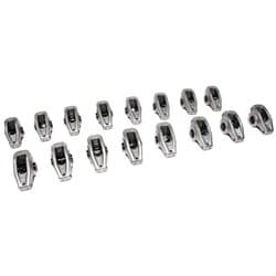 CAST ROLLER ROCKERS, BBC 1.70:1 RATIO, 7/16" STUD COMP / 17021-16