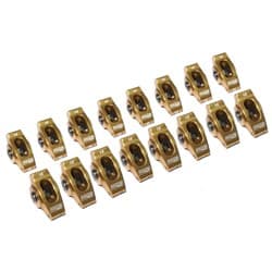 ULTRA-GOLD ROLLER ROCKERS, SBC 1.60:1 RATIO, 7/16" STUD COMP / 19005-16