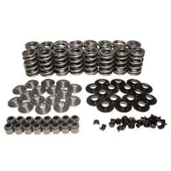 LS BEEHIVE VALVE SPRING KIT STEEL RETAINERS, .625" MAX COMP / 26918CS-KIT