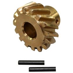 BRONZE DISTRIBUTOR GEAR, CHRYS BB & 426 HEMI, .484" SHAFT COMP - 424