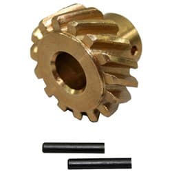BRONZE DISTRIBUTOR GEAR, FORD SBF 302W 351W, .500" SHAFT COMP - 438