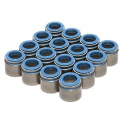 VALVE STEM OIL SEALS, 11/32" METAL BODY VITON, .530" GUIDE COMP /  529-16