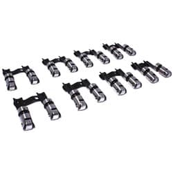 ENDURE-X SOLID ROLLER LIFTERS SBC .842" OD, CANTED VALVE COMP / 896-16