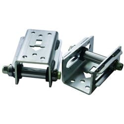 LEAF SPRING SLIDERS (PAIR) BOLT ON, REPLACES SHACKLES CALVERT / SL-300CR