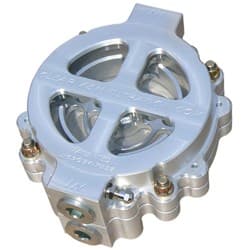 6" HI-FLOW OIL FILTER -12 115 MICRON CLEAR ANODIZED CLEARVIEW - 100-115