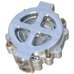 6" HI-FLOW OIL FILTER -12 60 MICRON CLEAR ANODIZED CLEARVIEW - 100-60