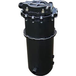 BLACK ANODIZED BILLET DRY SUMP TANK. -16AN FITTINGS CLEARVIEW - 8000-B
