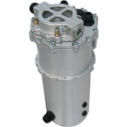 CLEAR ANODIZED BILLET DRY SUMP TANK. -16AN FITTINGS CLEARVIEW - 8000