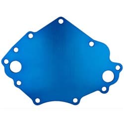 FORD 351C CLEVELAND BLUE ELECTRIC WATER PUMP BACKING PLATE CVR 63512CBLUE