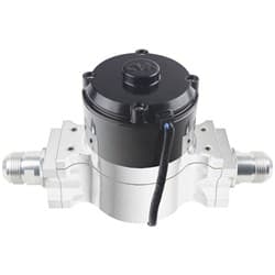 PROFLO EXTREME INLINE WATER PUMP CLEAR 28GPM BILLET ALUMIN CVR - 8003CL