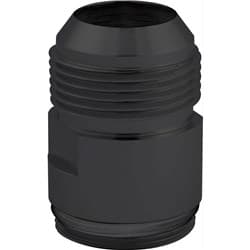 INLET FITTING, -16AN, BLACK, 1-1/4"-20 O-RING THREAD CVR - 8016BK