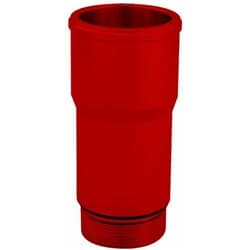 INLET FITTING, 1-1/4", RED, 1-1/4"-20 O-RING THREAD CVR - 8125R