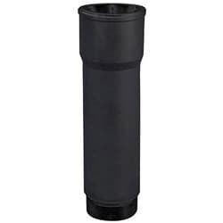 INLET FITTING, LONG, 1-1/2", BLACK, 1-1/4"-20 O-RING THREAD CVR - 8150LBK
