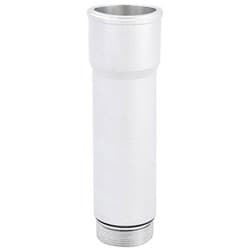 INLET FITTING, LONG, 1-1/2", CLEAR, 1-1/4"-20 O-RING THREAD CVR - 8150LCL