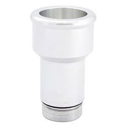 INLET FITTING, 1-3/4", CLEAR, 1-1/4"-20 O-RING THREAD CVR - 8175CL
