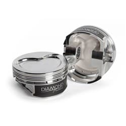 DIAMOND LS2 4.00"B -15cc DISH 4.00 ST 6.125" ROD 1.115" CH DIAMOND PISTON / 11520-R1-8
