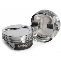LS STREET STRIP DISH PISTONS 4.030 B 1.115 CH 6.125 R -15CC DIAMOND PISTON / 11521-R1-8-H