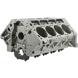 LS NEXT BLOCK - 4.125" BORE 9.240" DECK, CAST IRON DART / 31837211