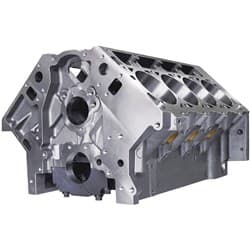 SHP LS NEXT BLOCK, 4.000" BORE 9.240" DECK, CAST IRON DART / 31867111
