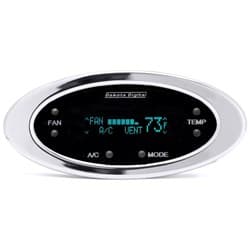 DAKOTA DIGITAL CLIMATE CONTROL CHROME ELIPTICAL SUIT VA GENII DAKOTA - DCC-2300-C