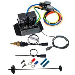 DIGITAL THERMATIC FAN SWITCH WITH 1/4" NPT TEMP SENSOR DC / DC0445