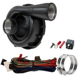 ELECTRIC WATER PUMP EWP150 "BLACK. 150L/MIN  12V DC / DC8065