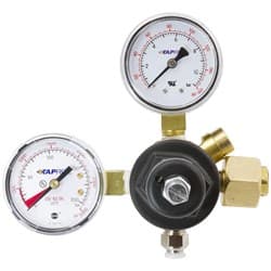 DEDENBEAR CO-2  REGULATOR 0-125 PSI, INC 2 X GAUGES DEDENBEAR - ABR
