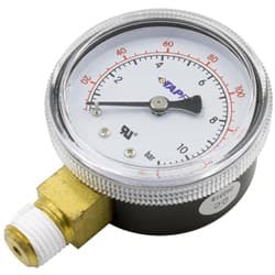LOW PRESSURE GAUGE FOR CO2 REGULATOR, 0-160PSI DEDENBEAR - GLP