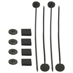 UNIVERSAL MOUNTING KIT NYLON TIES *NOTES* DERALE - 13001