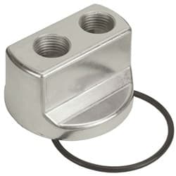 SPIN-ON ADAPTER, 3/4"-16 1/2" NPT PORTS DERALE - 15703