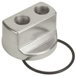 SPIN ON ADAPTER 18 X 1.5MM 1/2" NPT PORTS DERALE - 15704
