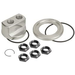 SPIN-ON ADAPTER, UNIVERSAL 1/2" NPT PORTS DERALE - 15747