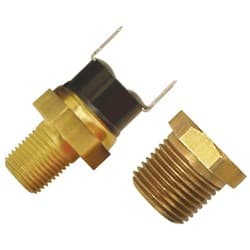 THERMO FAN SWITCH 180'F 82'C, 1/8" NPT & 3/8" NPT DERALE / DP16730