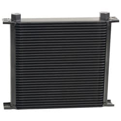 34 ROW OIL COOLER -10AN ORB CORE SIZE: 10" x 10" x 2" DERALE - 53478