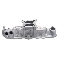 4 BARREL FLATHEAD MANIFOLD 1949-53 FORD SQUARE BORE EDELBROCK - 1107