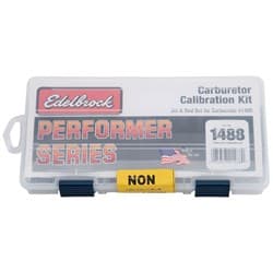 CALIBRATION KIT SUIT 1409 CARB  JETS & RODS EDELBROCK - 1488